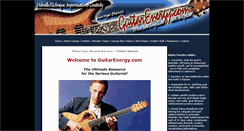 Desktop Screenshot of guitarenergy.com